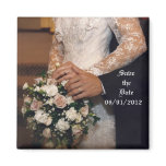 Candid Bouquet Save the Date magnets