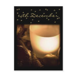 Candle • Advent Calendar Postcard