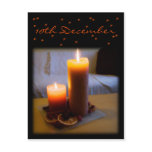 Candle • Advent Calendar Postcard
