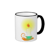 Candle Coffee Mug