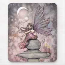 Candle Fairy Mousepad by Molly Harrison