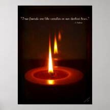 Candle in the Dark Poster