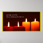Candle Poster posters