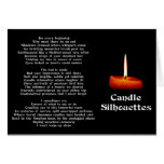 Candle Silhouettes Cards