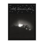 Candle & Wreath • Advent Calendar Postcard