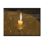 Candlelight Post Card postcards