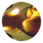Candlelite Fractal Merchandise Round Sticker