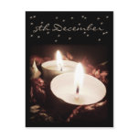 Candles • Advent Calendar Postcard