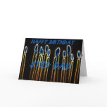 Candles Happy Birthday Step Dad Card
