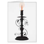 Candlestick holder cards