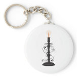 Candlestick holder keychains