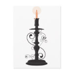 Candlestick holder postcards