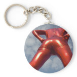 Candy Apple Red Zentai Man 2 Keychain