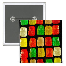 Candy Bears Buttons