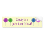 Candy Bumper Sticker bumper stickers