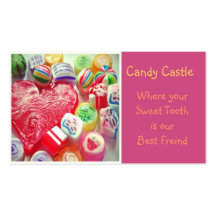 Candy,business card,cute,fun,sweet,yummy,bright