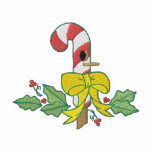 Candy Cane Birdhouse embroidered shirts