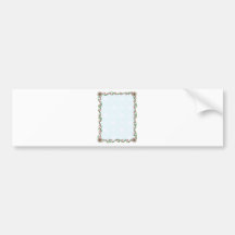 Candy Cane Border Bumper Stickers