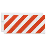 Candy Cane Christmas Stripes rack cards