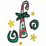Candy Cane Embroidered Shirt embroidered shirts