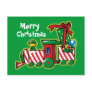 Candy Cane Express Custom Postcard