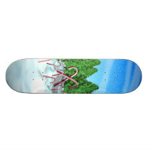 Candy Cane Forest Skate Decks