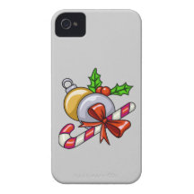 Candy Cane Fun iPhone 4 Case