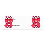 Candy Cane - Gift Tags business cards