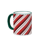 Candy Cane Holiday Mug