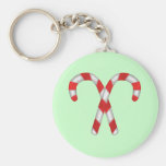 Candy Cane Keychain
