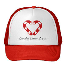 Candy Cane Love Trucker Hats