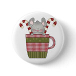 candy cane mouse in cup buttons