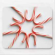 Candy Cane Mouse pad