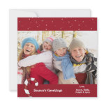 Candy Cane Photo Card