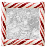 Candy Cane Photo Ornament Cut Out