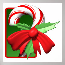 Candy Cane Poster