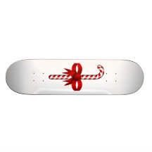 "Candy Cane" Skateboard Deck