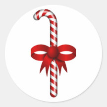 Candy Cane Sticker