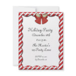 Candy Cane Stripes Invitation
