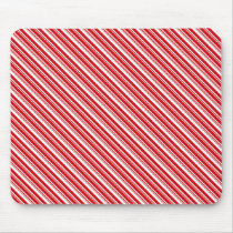 Candy Cane Stripes mousepads
