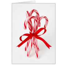 Candy Canes Greeting Cards