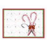 Candy Canes Invites