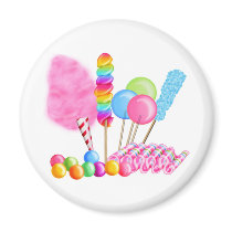 Candy Circus Refrigerator Magnets