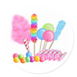Candy Circus stickers