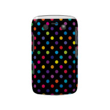 Candy Colours Polka Dot Blackberry Bold Case