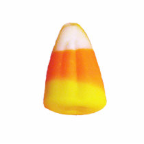 Candy Corn Acrylic Pin Photo Cutout