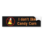 Candy Corn bumper stickers