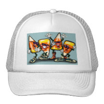 Candy Corn Gang Trucker Hats