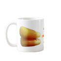 candy corn halloween mug