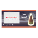 Candy Corn - Halloween Photo Card photo cards